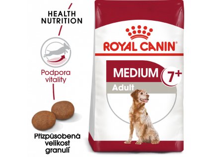 ROYAL CANIN Medium Adult 7+ granule pro dospělé stárnoucí střední psy  granule pro dospělé stárnoucí střední psy