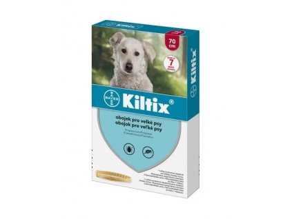 KILTIX antiparazitní obojek pro psy 70 cm