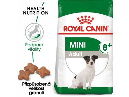 ROYAL CANIN Mini Adult 8+ granule pro stárnoucí malé psy  granule pro stárnoucí malé psy