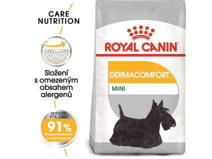 ROYAL CANIN Mini Dermacomfort - granule pro malé psy s problémy s kůží