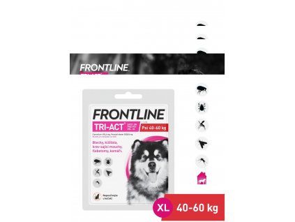 FRONTLINE TRI-ACT Spot On Dog XL (40-60kg) 1x6 ml