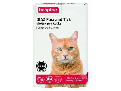 Beaphar Obojek antipar. kočka DIAZ Flea&Tick 35cm 1ks