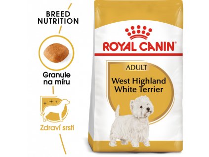 ROYAL CANIN Westie Adult granule pro dospělého westíka  granule pro dospělého westíka