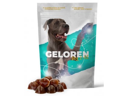 Geloren Dog L-XL dog žvýkací gelové tablety 60 tbl (420g)