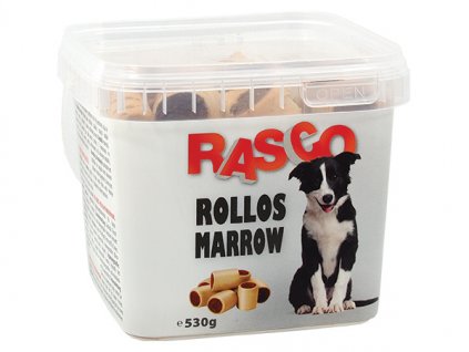 Sušenky RASCO Dog rollos morkový malý 530g