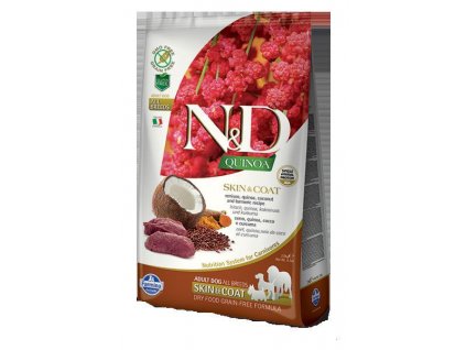 N&D Quinoa DOG Skin & Coat Venison & Coconut