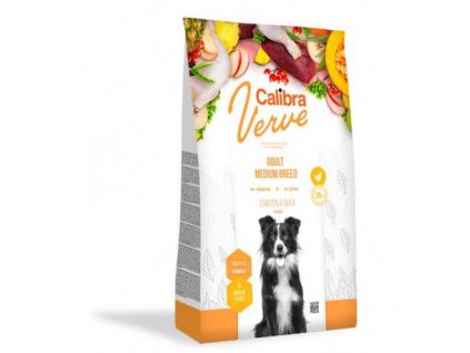 Calibra Dog Verve GF Junior M&L Chicken&Duck