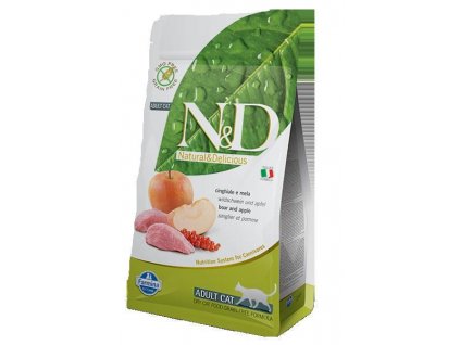 N&D PRIME CAT Adult Boar & Apple