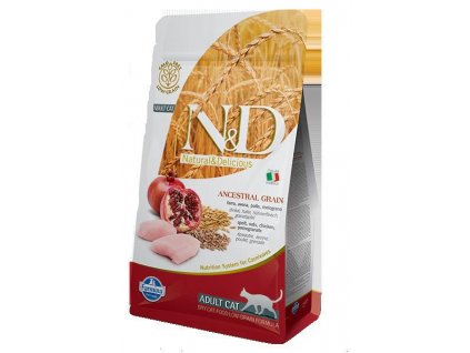 N&D LG CAT Adult Chicken & Pomegranate