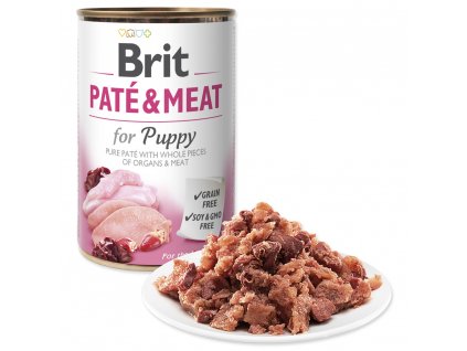 BRIT Paté & Meat Puppy 400g