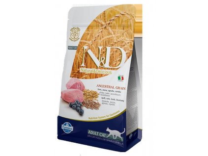 N&D LG CAT Adult Lamb & Blueberry