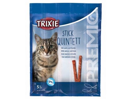 PREMIO Quintett tyčinky losos/pstruh 5 x 5 g