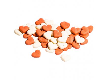 MINI HEARTS MIX STRAWBERRY jahodová srdíčka 1 kg