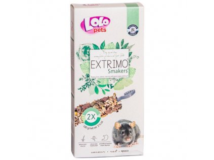 EXTRIMO SMAKERS tyčinky pro potkany 2ks/100 g