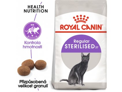 Royal Canin Sterilised - granule pro kastrované kočky  Royal Granule pro kastrované kočky