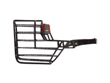 Náhubek černý/kov dobrman, beauceron - pes