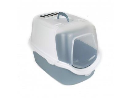 WC uzavřené Cathy Easy Clean, modrošedá d 56 x v 40 x š 40 cm