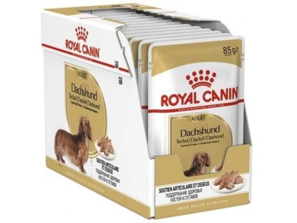 ROYAL CANIN Dachshund Loaf kapsička 12x85g  kapsička s paštikou pro jezevčíka