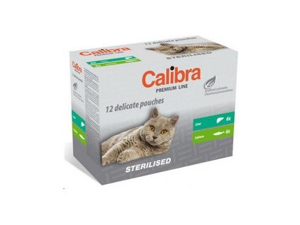 Calibra Cat kapsa Premium Steril. multipack 12x100g  Kvalitní masové kapsičky pro kočky