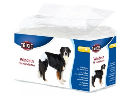 Papírové pleny pro feny M-L 36-52cm 12ks  sleva 2% při registraci