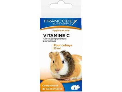 Francodex Vitamín C kapky morče  sleva 2% při registraci