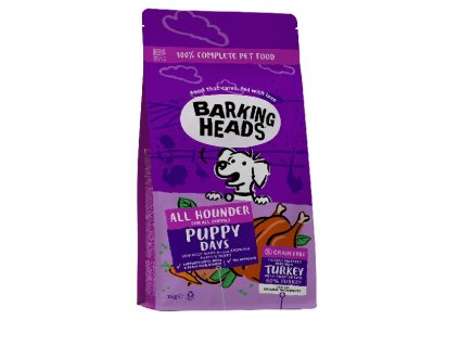 BARKING HEADS Top Dog Turkey 12kg + DOPRAVA ZDARMA + sleva 10% (více info u výrobku)