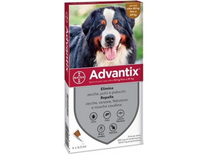 Advantix Spot On 1x6ml pro psy 40-60kg (1pipeta)