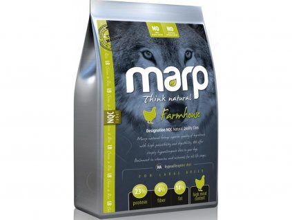 Marp Natural Farmhouse LB - kuřecí + Dárek 300g hovězí masové paté + pamlsky