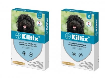 KILTIX antiparazitní obojek pro psy 53 cm (balení 2ks)  výhodné balení 2 kusů
