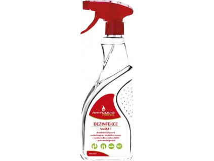 Anti-COVID desinfekce 500 ml, mechanický rozprašovač