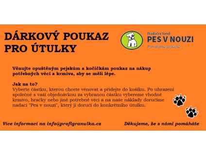 poukaz utulky