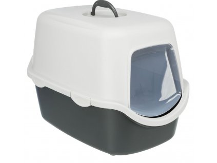 WC VICO kryté s dvířky, bez filtru 56 x 40x 40cm, světlešedá/tmavošedá