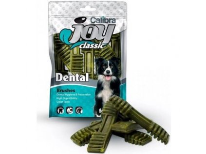 Calibra Joy Dog Classic Dental Brushes 85g NEW