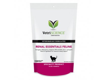 VetriScience Renal Ess. Feline podpora ledvin kočka 144g