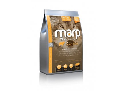 Marp Variety Grass Field - jehněčí 18kg + Dárek 300g hovězí masové paté + pamlsky ZDARMA