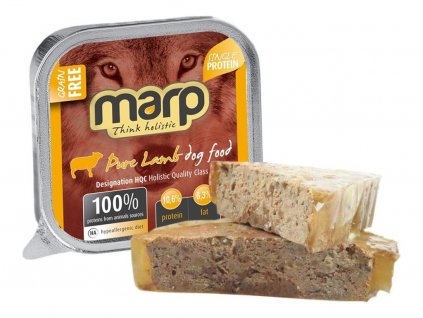 Marp Lamb vanička pro psy s jehněčím 16x100g