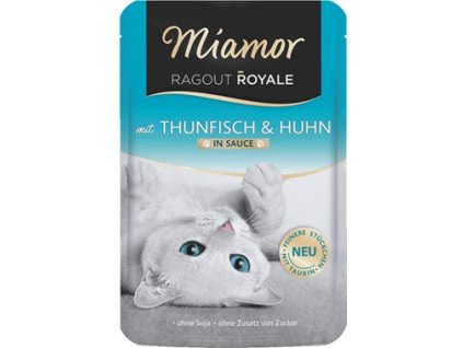 Miamor Cat Ragout kapsa tuňák+kuře ve šťávě 100g