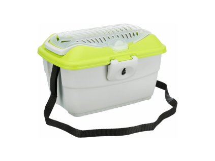 Transportní kufřík MINI CAPRI40x22x30cm max. do 2kg TRIXIE, - světle šedá/zelená