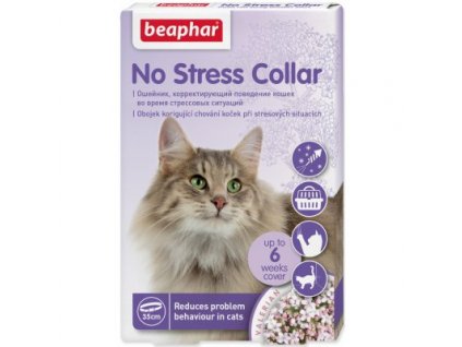 Beaphar No Stress Obojek kočka 35 cm - antistresový obojek