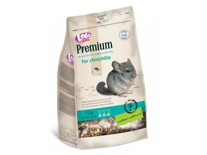 LOLO PREMIUM krmivo pro činčily 750 g sáček