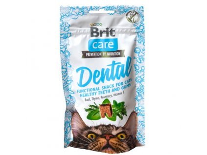 Brit Care Cat Snack Dental 50g