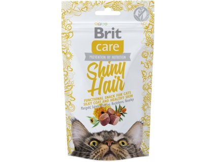 Brit Care Cat Snack Shiny Hair 50g