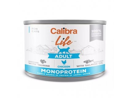 Calibra Cat Life konzerva Adult Chicken 200g