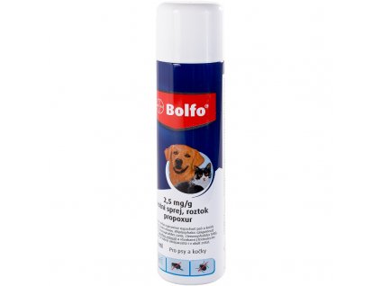 Bolfo antiparazitní spray 250ml  + další varianty (výhodné balení 2 kusů)