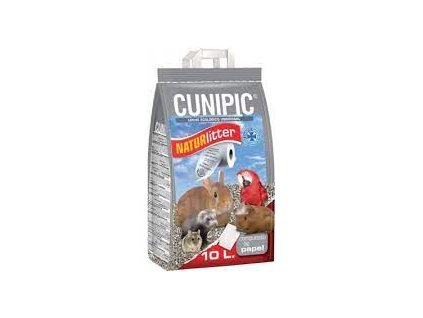 Podestýlka pro hlodavce Naturlitter paper Cunipic 10 l