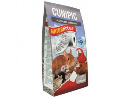 Podestýlka pro hlodavce Naturlitter paper Cunipic 45 l