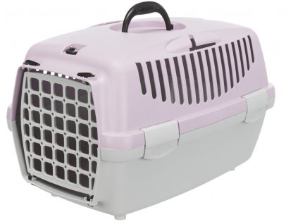 Transportní box CAPRI 1 XS 32x31x48cm max.do 6kg světle šedá/světlá lila