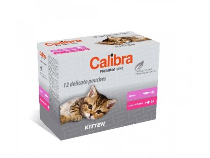 Calibra Cat kapsa Premium Kitten multipack 12x100g