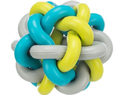 Míč tvrdá guma uzlíkový malý 7cm