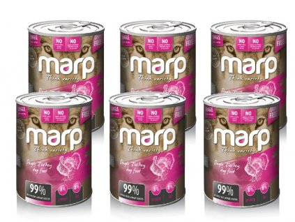 Marp Variety Single krůta konzerva pro psy 6x400g